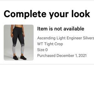 Lululemon leggings wunder train size 0